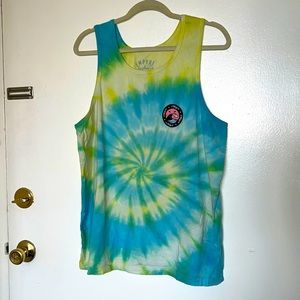 empyre tie dye tank top